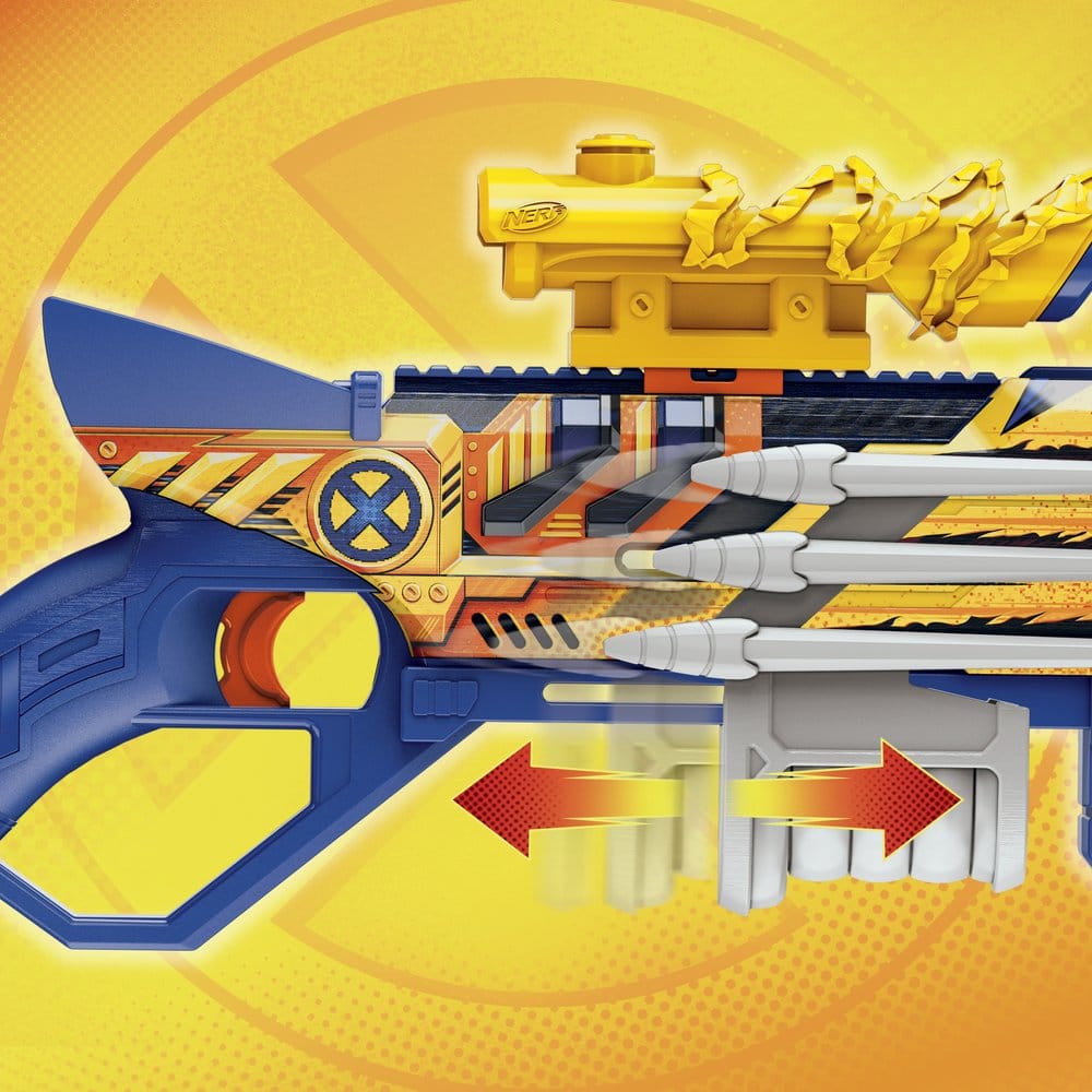 X-Men '97 NERF Lanzador de Dardos Marvel's Wolverine