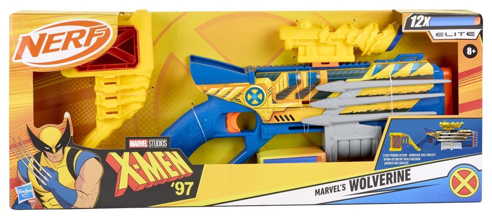 X-Men '97 NERF Lanzador de Dardos Marvel's Wolverine