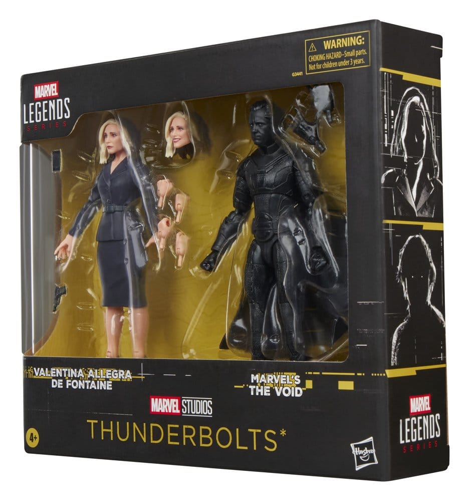 Thunderbolts Marvel Legends Pack de 2 Figuras Valentina Allegra de Fontaine & Marvel's The Void 15 cm