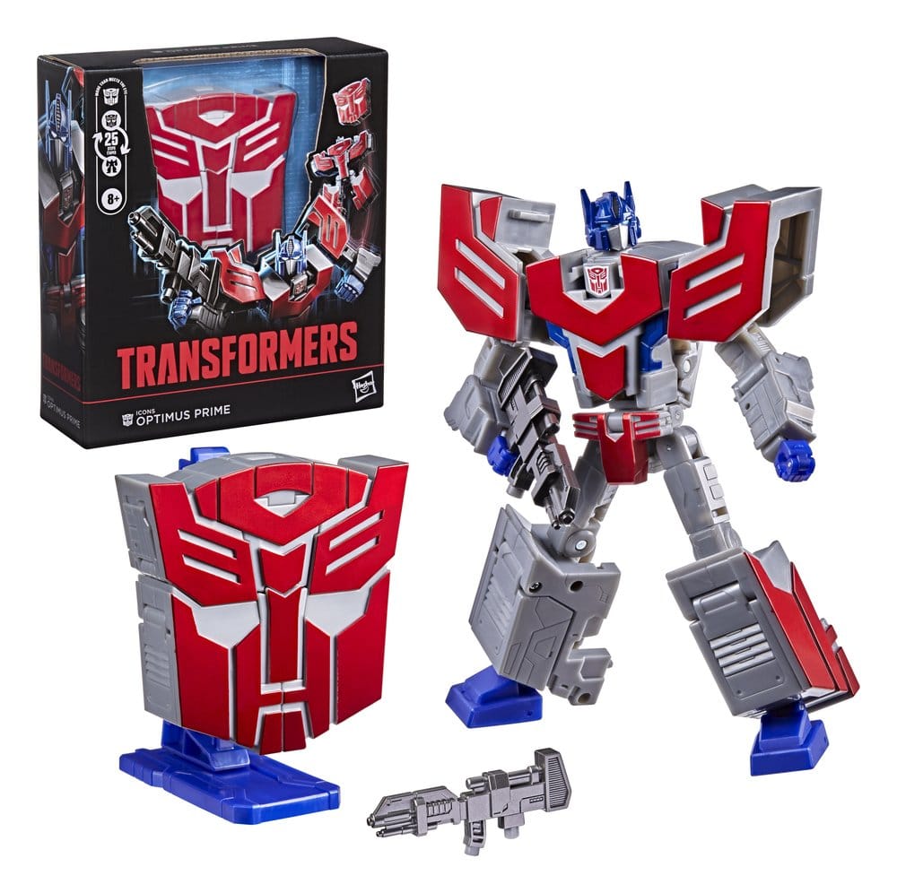 Transformers Icons Voyager Class Figura Optimus Prime 17 cm