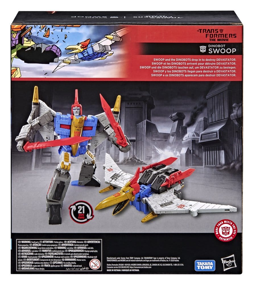 Transformers: La película Studio Series Leader Class Figura Dinobot Swoop 21 cm