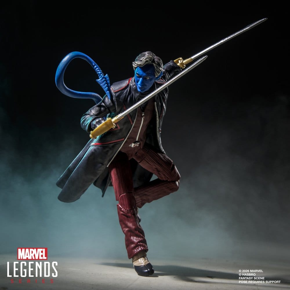 Avengers: Doomsday Marvel Legends Figura Nightcrawler 15 cm