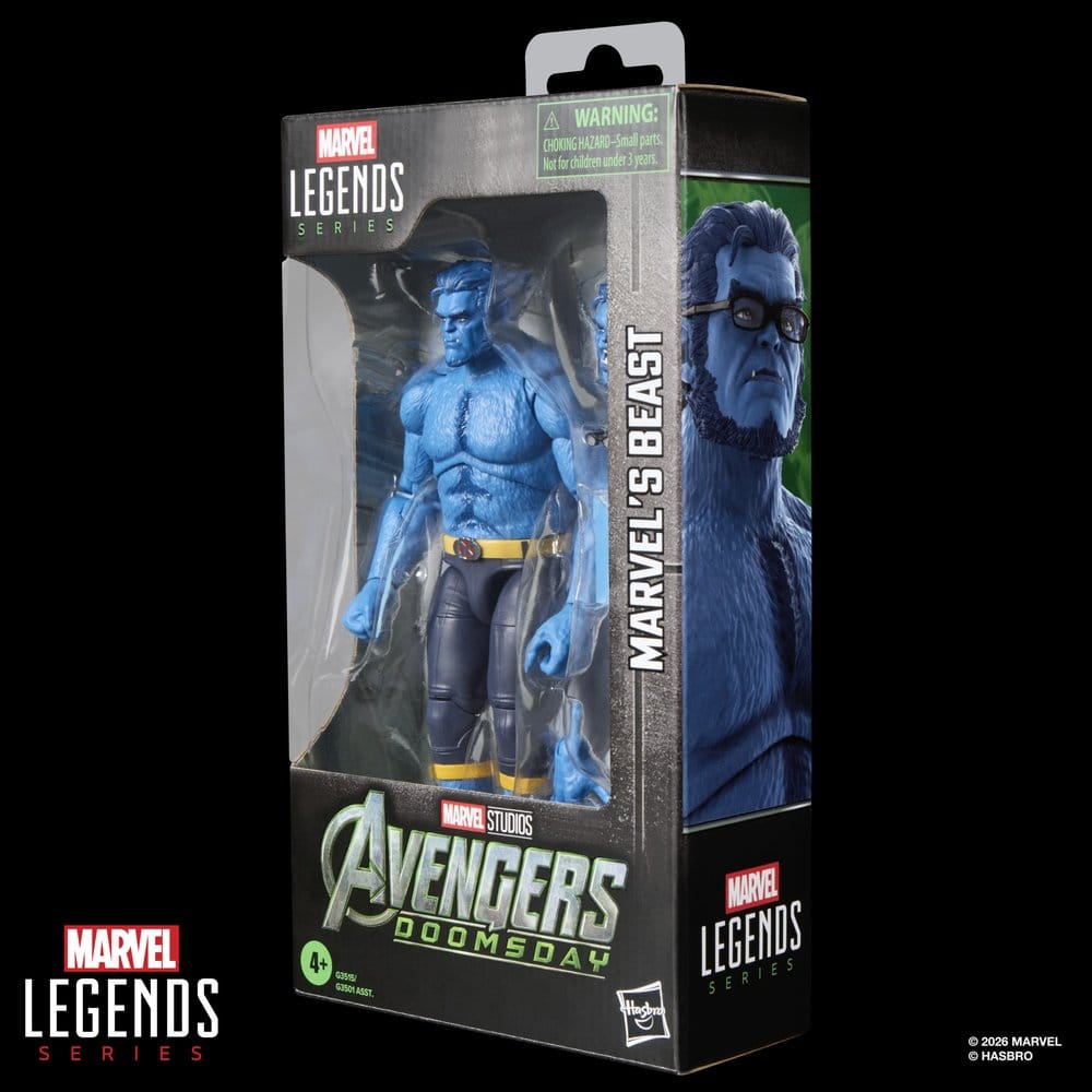 Avengers: Doomsday Marvel Legends Figura Marvel's Beast 15 cm