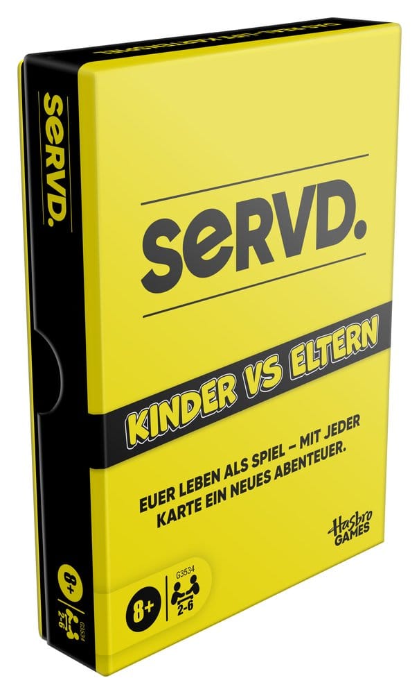 SERVD Juego de cartas Niños vs. Padres *Edición Alemán*
