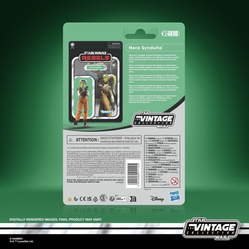 Star Wars Rebels Vintage Collection Figura Hera Syndulla (Spectre-2) 10 cm