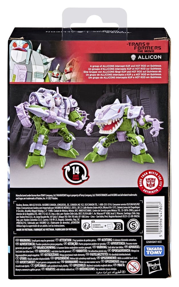 Transformers: La película Studio Series Deluxe Class Figura Allicon 14 cm