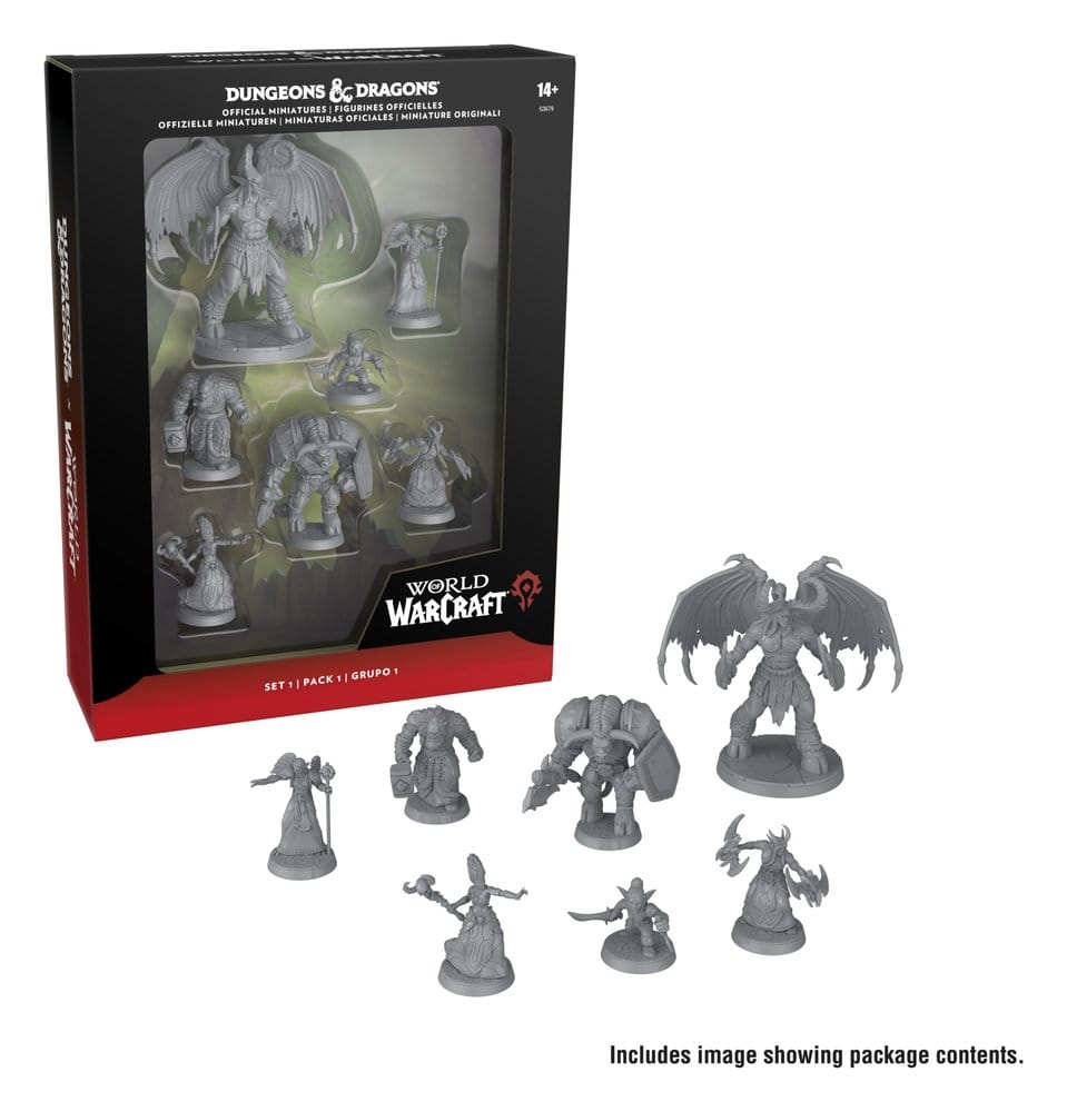 Dungeons & Dragons x World of Warcraft Miniaturas Set 1