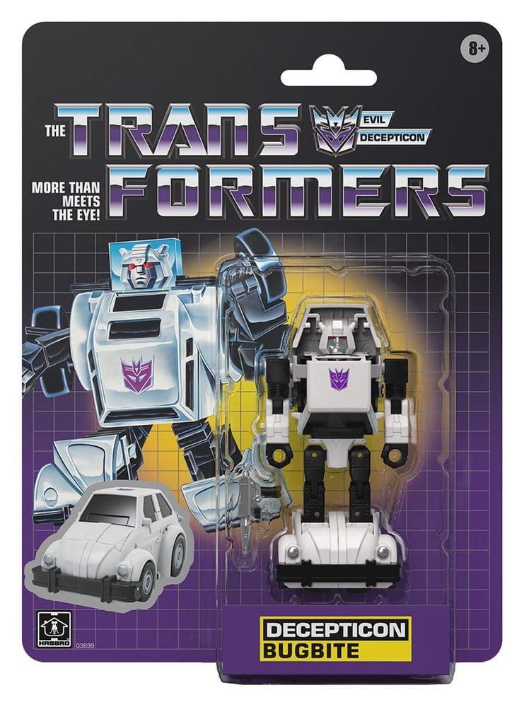 Transformers Retro G1 Figura Decepticon Bug Bite 10 cm