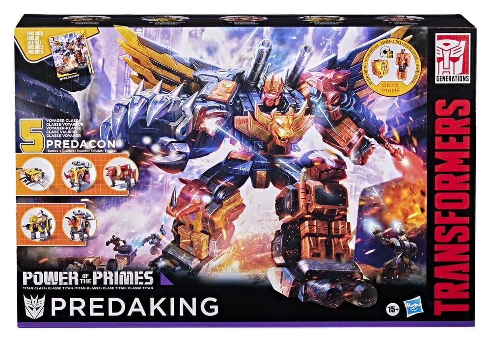 Transformers Power of the Primes Figura Combiner Predaking 45 cm