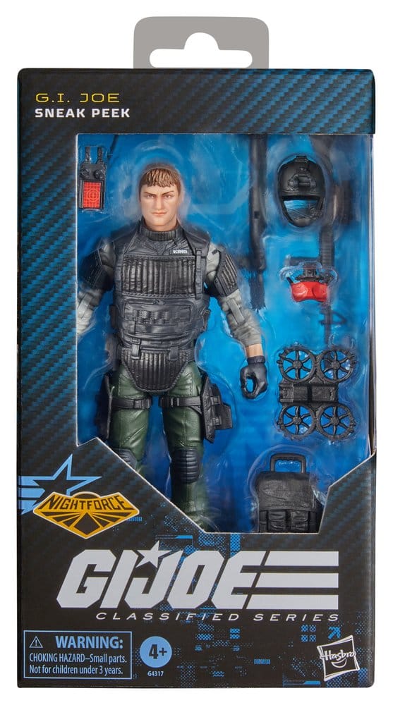 G.I. Joe Classified Series Figura Night Force Sneak Peek 15 cm