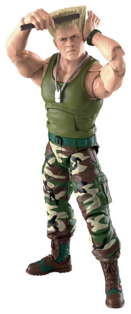 Street Fighter Figura Guile 15 cm Frikytopia