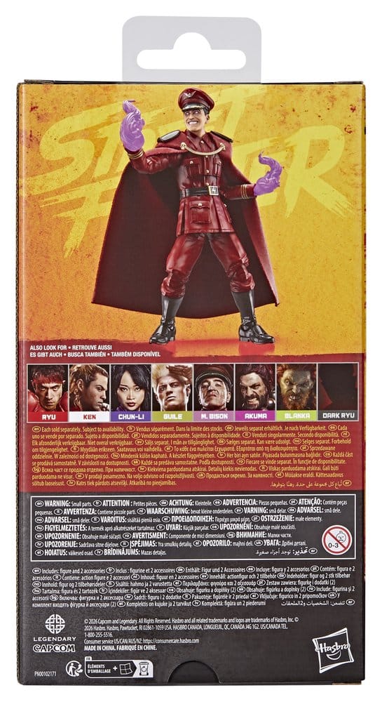 Street Fighter Figura M. Bison 15 cm