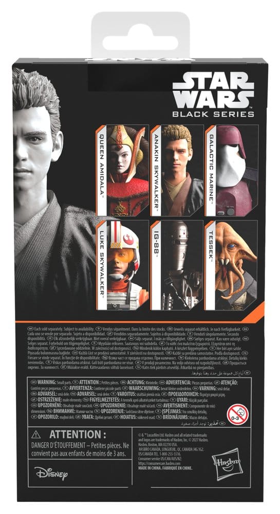 Star Wars Episode II Black Series Figura Anakin Skywalker (Padawan) 15 cm