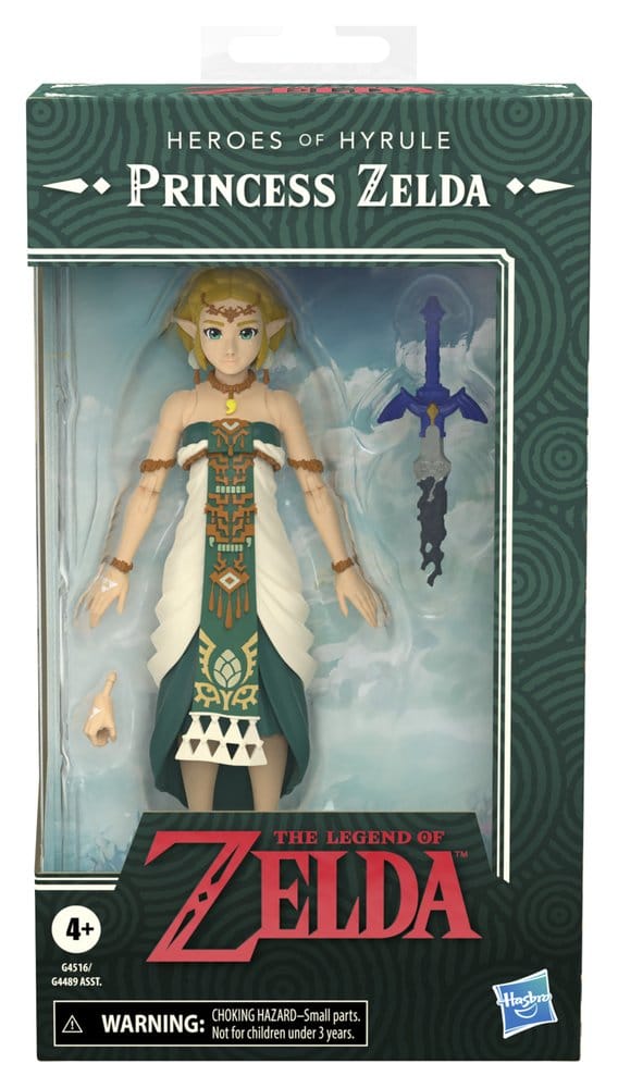 The Legend of Zelda: Tears of the Kingdom Heroes of Hyrule Figura Princess Zelda 15 cm