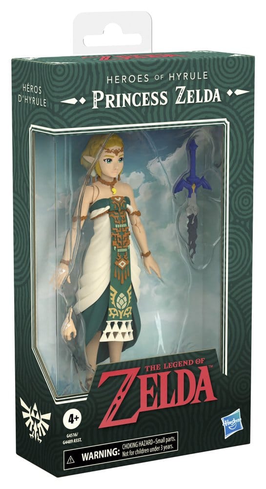 The Legend of Zelda: Tears of the Kingdom Heroes of Hyrule Figura Princess Zelda 15 cm