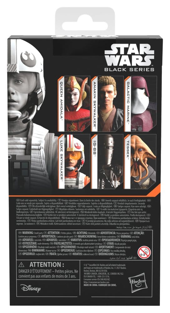 Star Wars Episode IV Black Series Figura Luke Skywalker (X-Wing Pilot) 15 cm