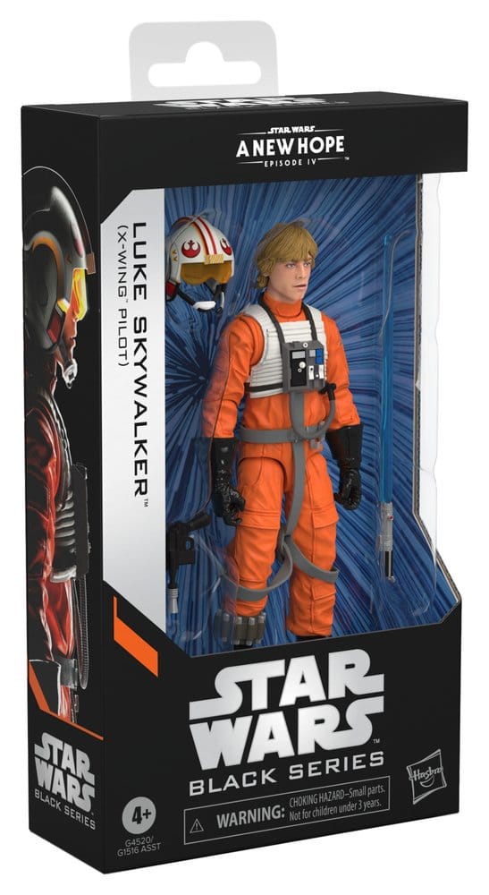 Star Wars Episode IV Black Series Figura Luke Skywalker (X-Wing Pilot) 15 cm