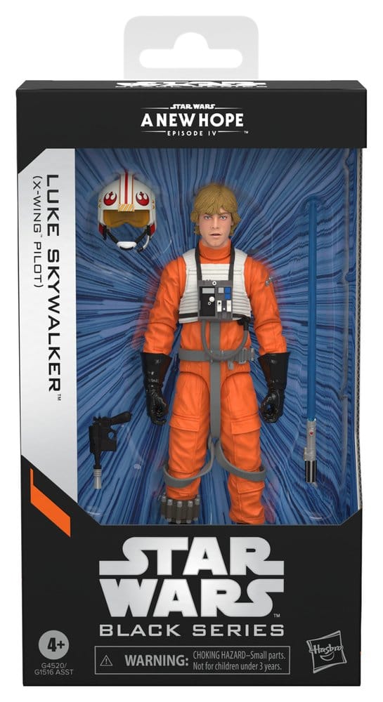 Star Wars Episode IV Black Series Figura Luke Skywalker (X-Wing Pilot) 15 cm