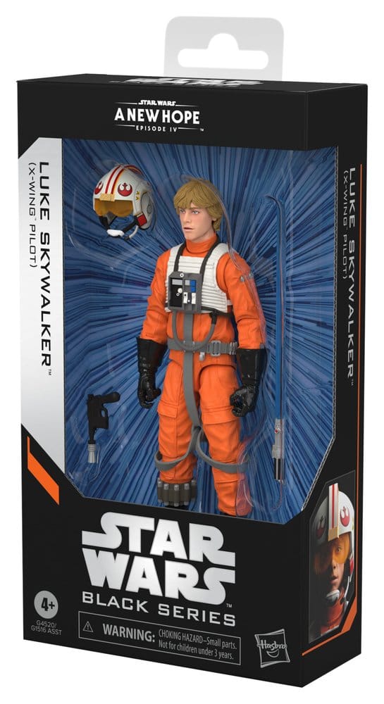 Star Wars Episode IV Black Series Figura Luke Skywalker (X-Wing Pilot) 15 cm