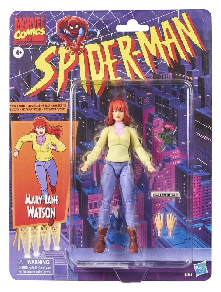 Spider-Man Marvel Legends Figura Mary Jane Watson 15 cm