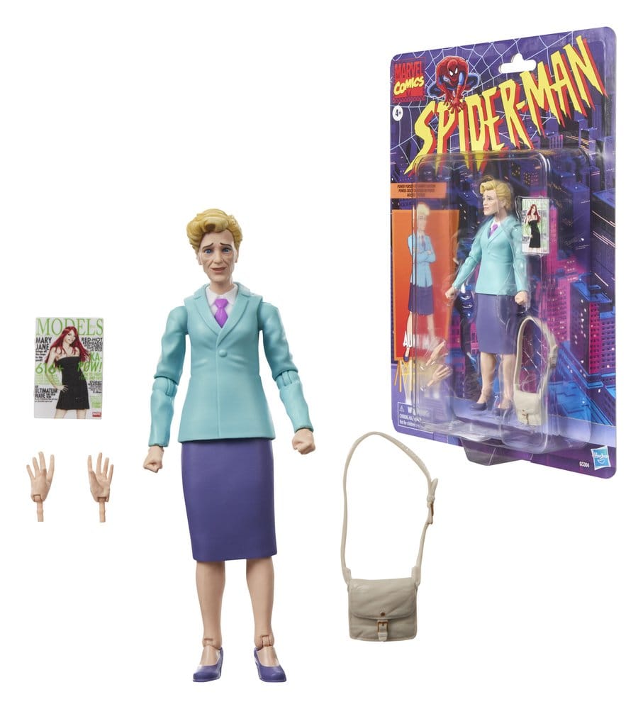 Spider-Man Marvel Legends Figura Aunt May 15 cm