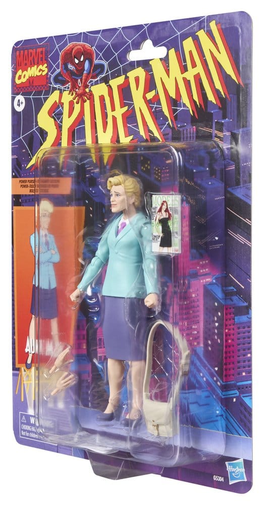 Spider-Man Marvel Legends Figura Aunt May 15 cm