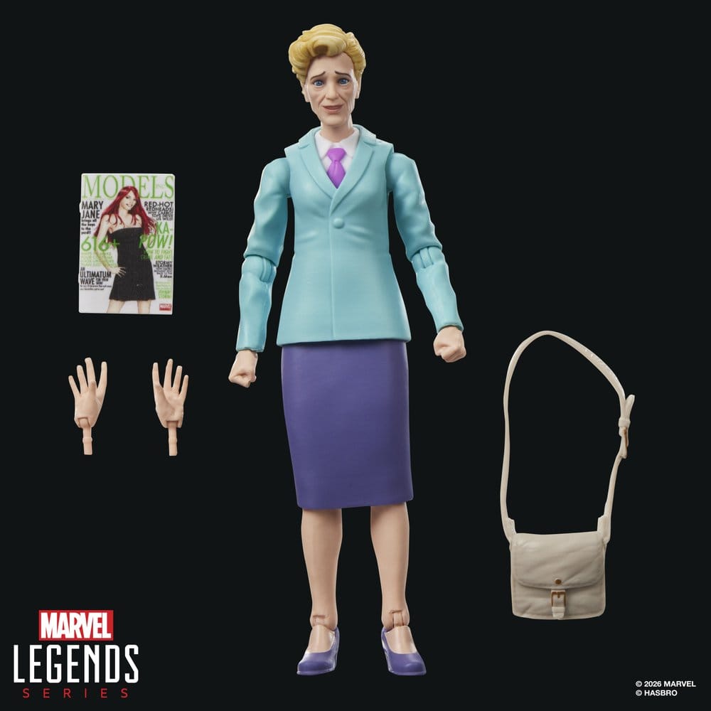 Spider-Man Marvel Legends Figura Aunt May 15 cm
