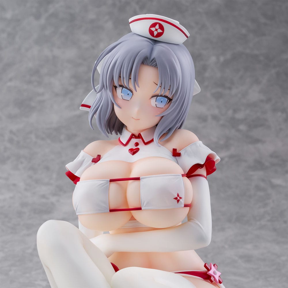 Shinobi Master Senran Kagura: New Link Estatua PVC 1/4 Yumi: Sexy Nurse Ver. 20 cm
