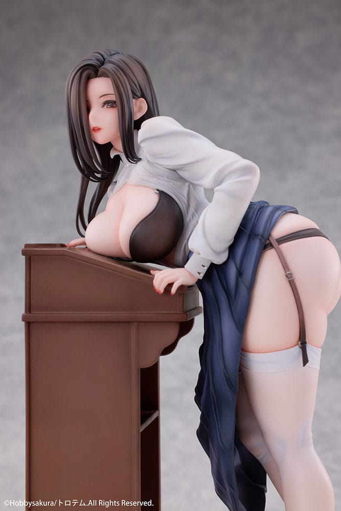 Original Illustration Estatua PVC 1/7 Martha-sensei illustration by Throtem 23 cm