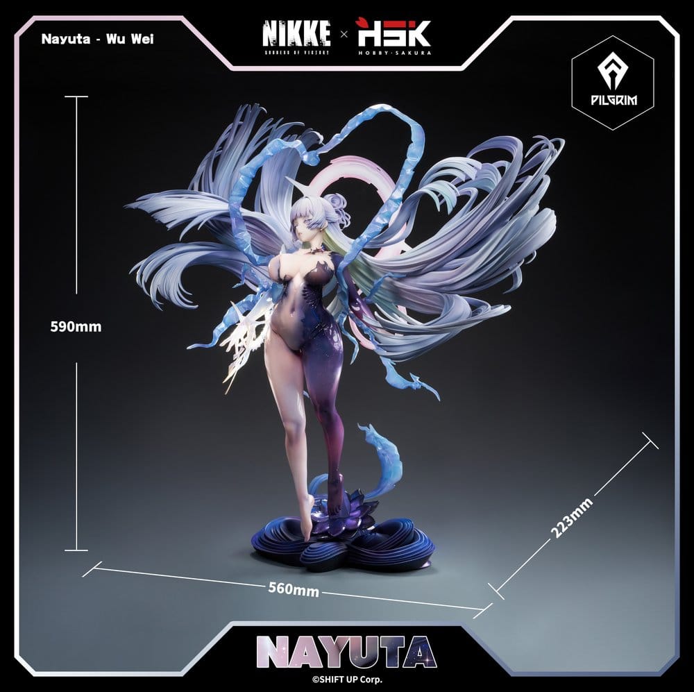Goddess of Victory: Nikke Figura PVC 1/4 Nayuta: Wu Wei Deluxe Edition 60 cm