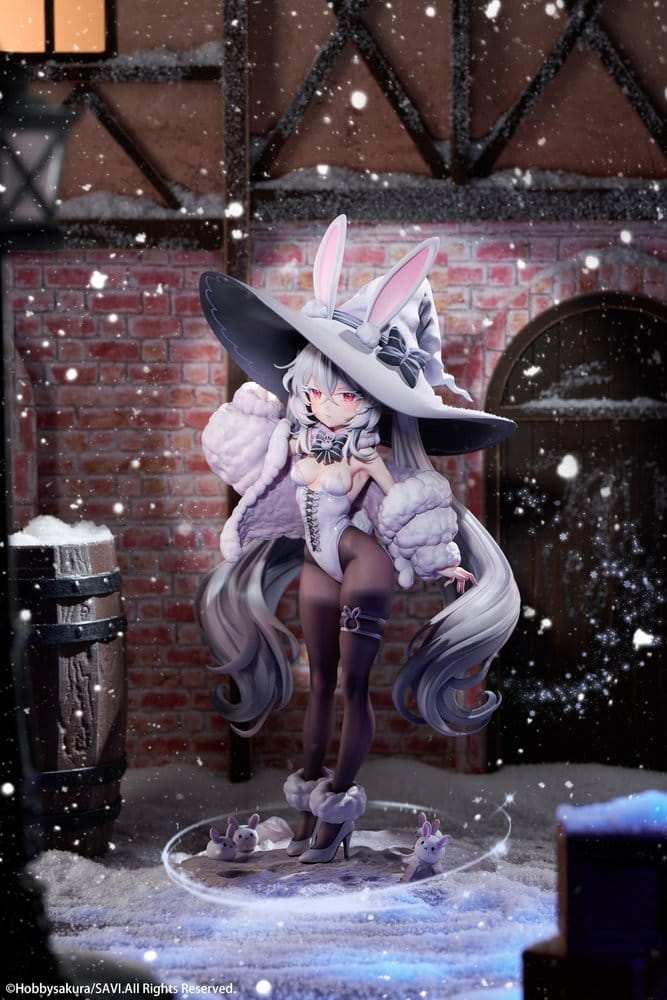 Original Character Figura PVC 1/6 Moon Witch Police Marshmallow illustration by SAVI Deluxe Edition 34 cm