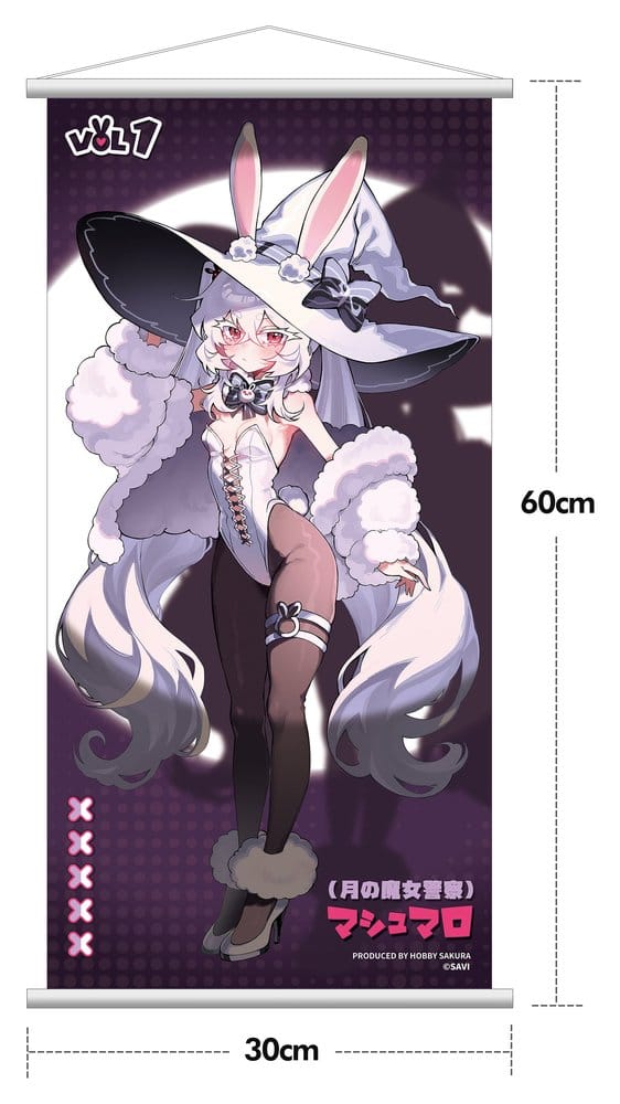 Original Character Figura PVC 1/6 Moon Witch Police Marshmallow illustration by SAVI Deluxe Edition 34 cm