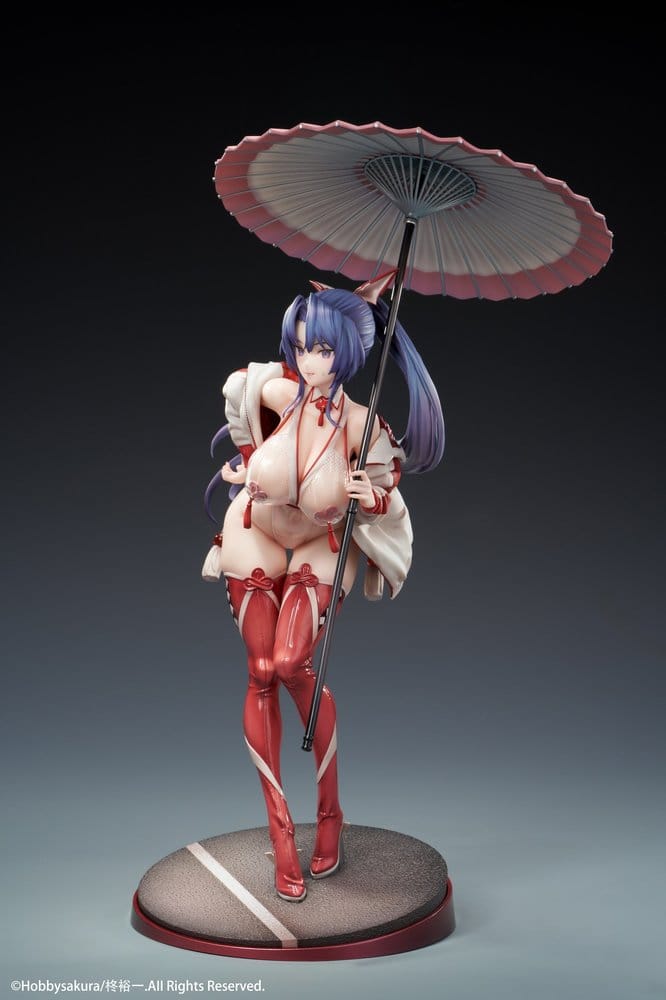 Original Character Miko Shoujo Figura PVC 1/7 Miko Race Queen Ver. 33 cm
