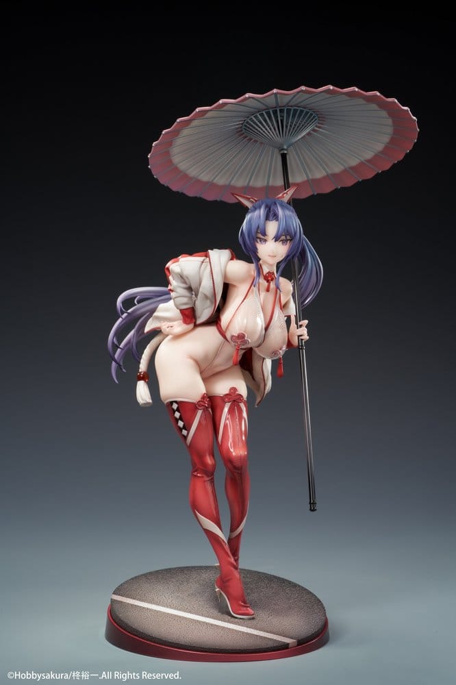 Original Character Miko Shoujo Figura PVC 1/7 Miko Race Queen Ver. Deluxe Edition 33 cm