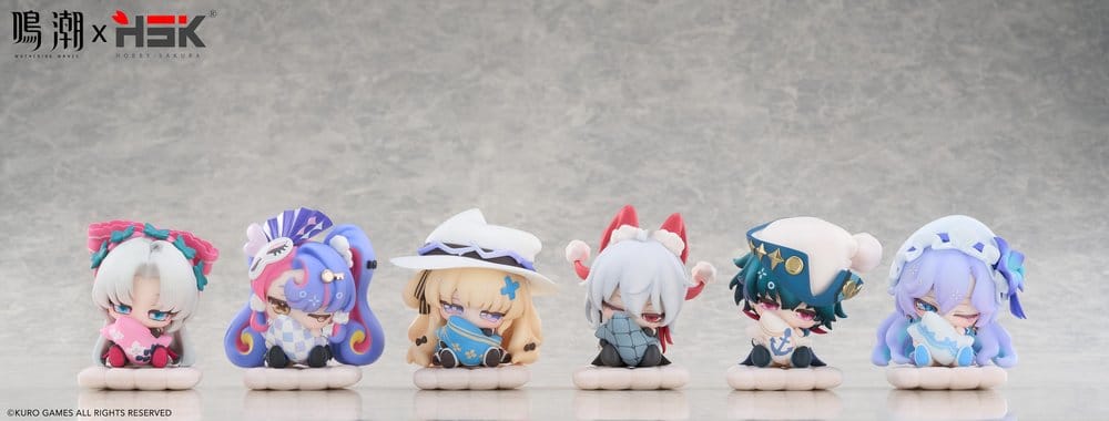 Wuthering Waves Nemunemu Series Figuras Mini 9 cm Blind Box Expositor (6) Frikytopia