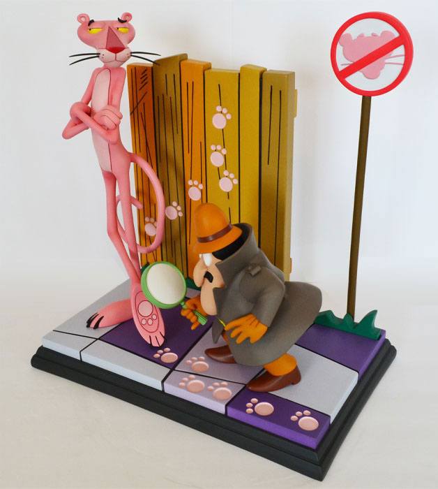 La pantera rosa (película de 1963) Estatua Pink Panther & The Inspector 41 cm