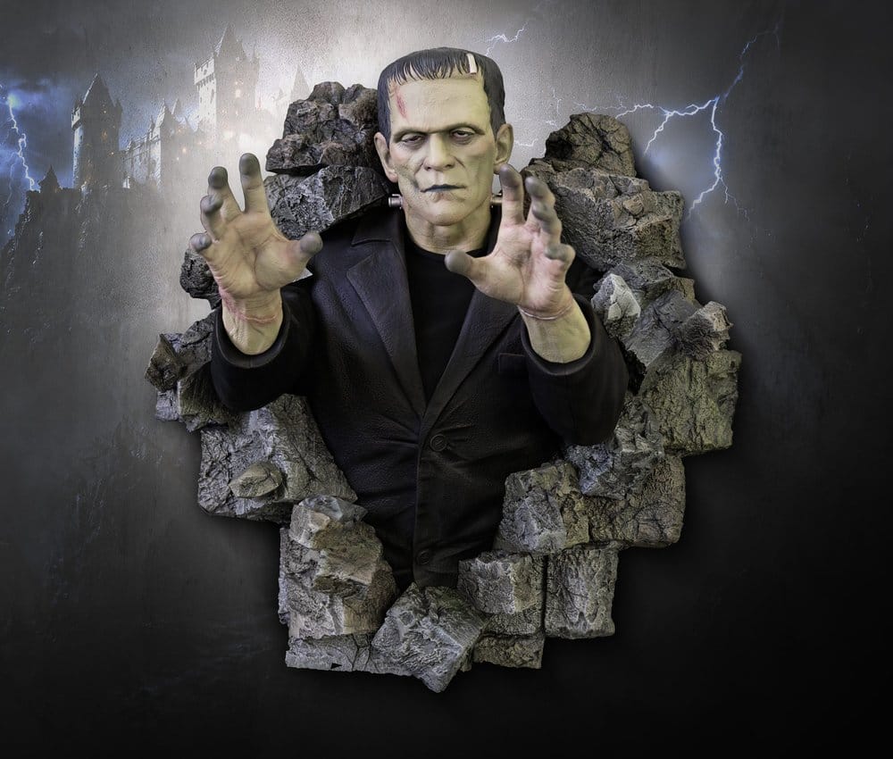 Frankenstein Escultura de Pared 1/1 Boris Karloff as Frankenstein's Monster 94 x 94 cm Frikytopia