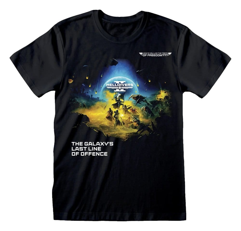 Helldivers Camiseta Taste Of Freedom Talla XL