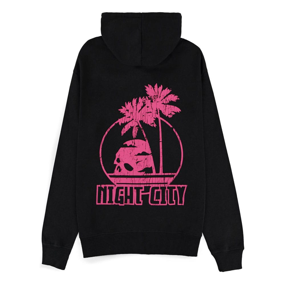 Cyberpunk 2077 Sudadera capucha Night City talla S
