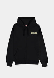 Marvel Sudadera con cremallera Wolverine Black Talla S