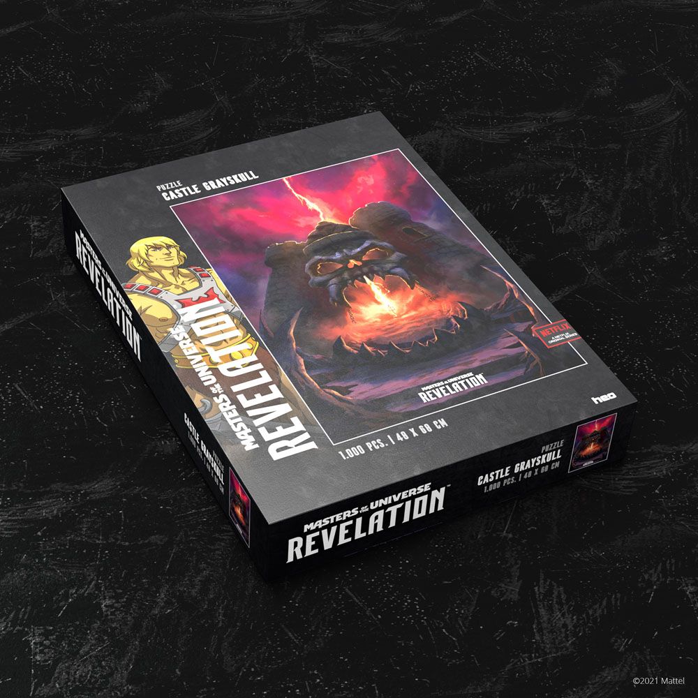 Amos del Universo: Revelación&trade; Puzzle Castle Grayskull (1000 piezas)