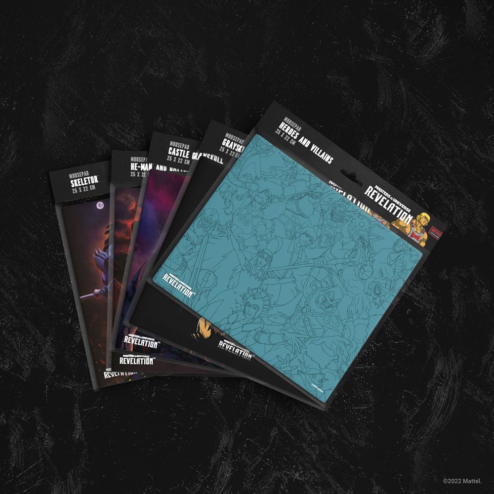Masters of the Universe: Revelation&trade; Alfombrilla Heroes and Villains 25 x 22 cm