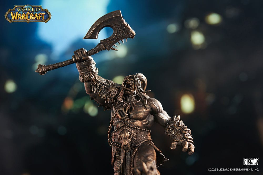 World of Warcraft Estatua 1/10 Bronze Coloured Edition Grommash Hellscream 31 cm