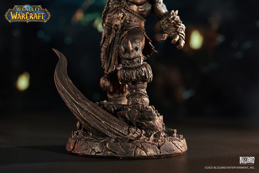 World of Warcraft Estatua 1/10 Bronze Coloured Edition Grommash Hellscream 31 cm