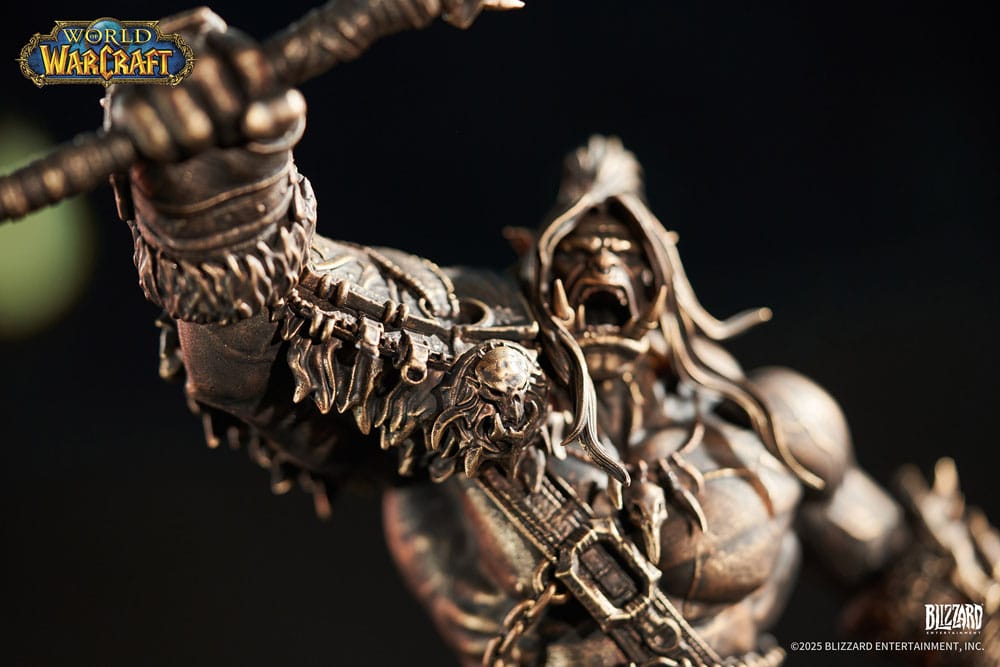 World of Warcraft Estatua 1/10 Bronze Coloured Edition Grommash Hellscream 31 cm