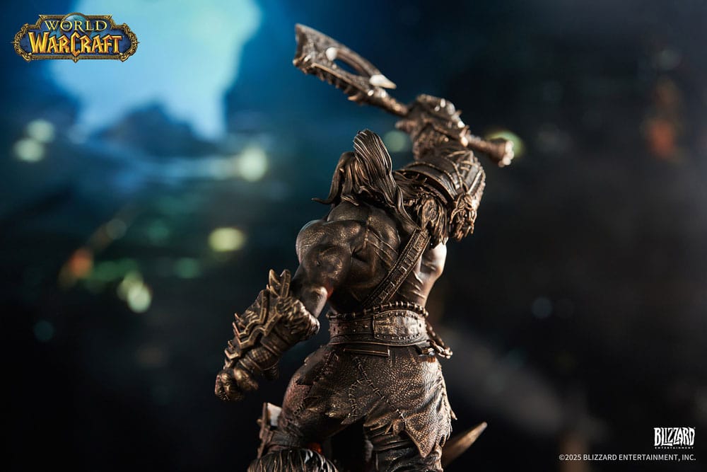 World of Warcraft Estatua 1/10 Bronze Coloured Edition Grommash Hellscream 31 cm