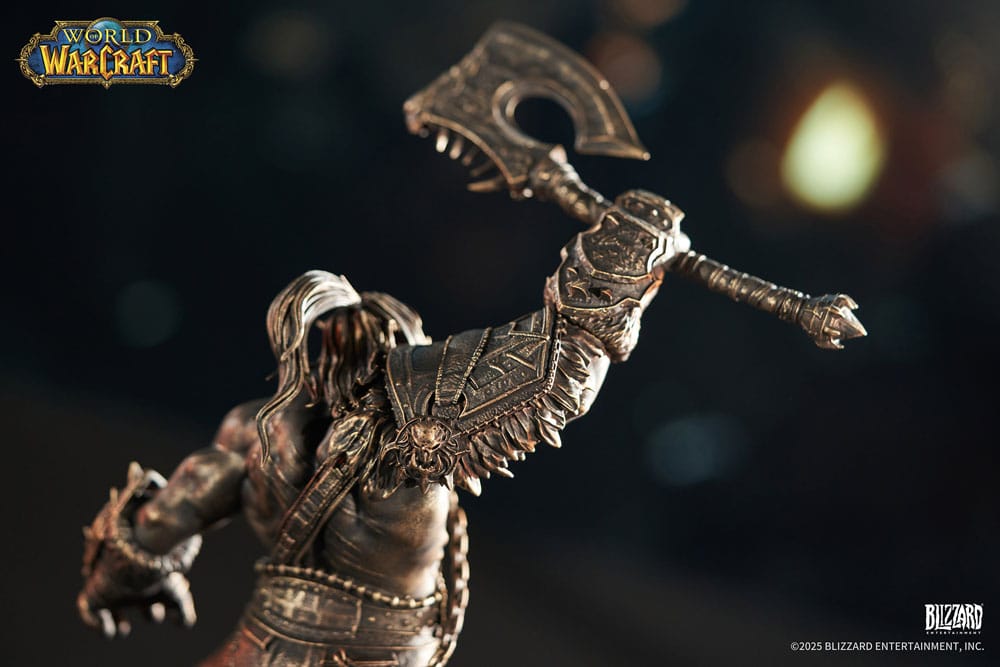 World of Warcraft Estatua 1/10 Bronze Coloured Edition Grommash Hellscream 31 cm