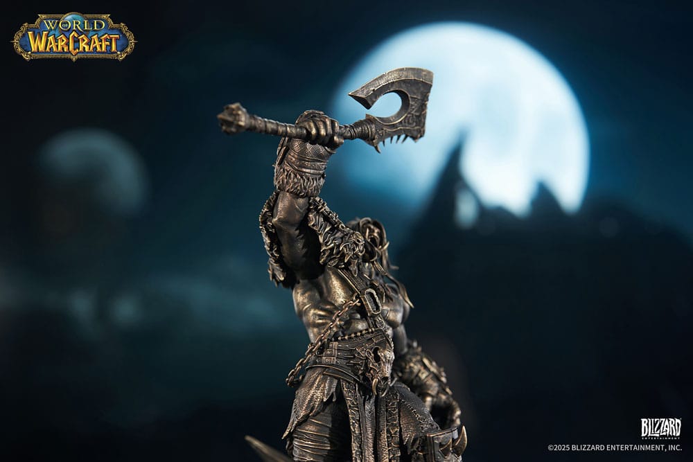 World of Warcraft Estatua 1/10 Bronze Coloured Edition Grommash Hellscream 31 cm