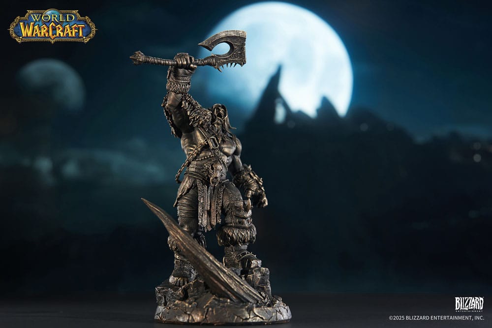 World of Warcraft Estatua 1/10 Bronze Coloured Edition Grommash Hellscream 31 cm