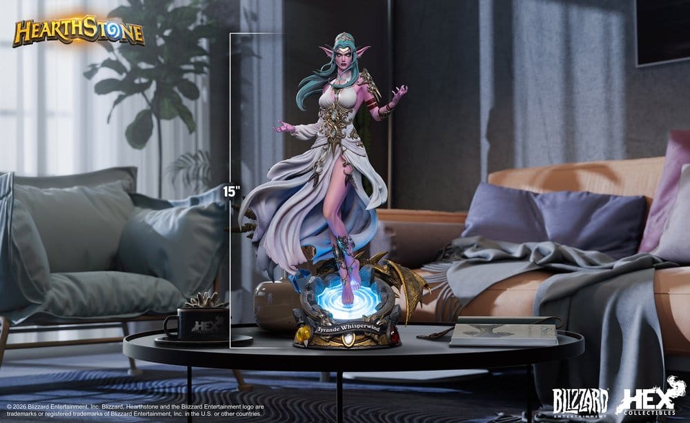 Hearthstone Estatua 1/6 Tyrande Whisperwind 38 cm